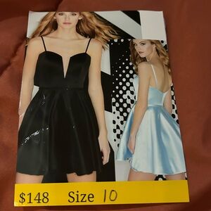 Colette formal fit and flare dress sizes 10. Can be worn for a formal event